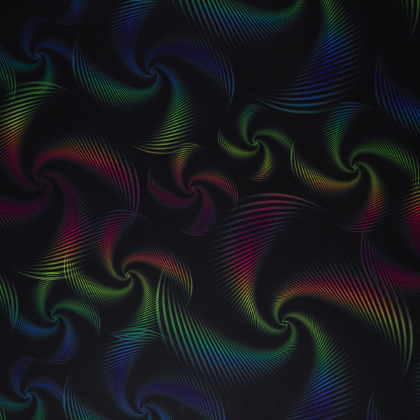 Softshell Twirl Lines by lycklig design -bunt-